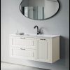 ארון אמבטיה דגם רוי רוחב 120 ס"מ צבע אבן תלוי