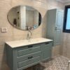 ארון אמבטיה דגם רוי עם ארון שירות בבית הלקוח